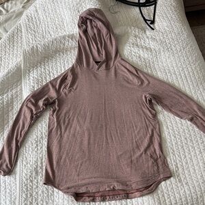 Lululemon men’s butterluxe hoodie, size large maroon red color